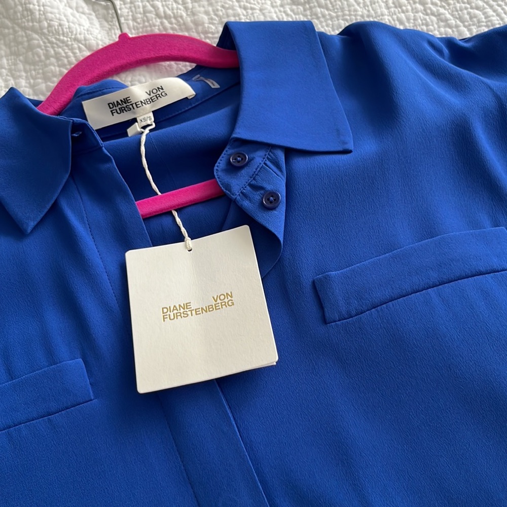 Dress Diane Von Furstenberg 100% silk - Picture 4 of 4